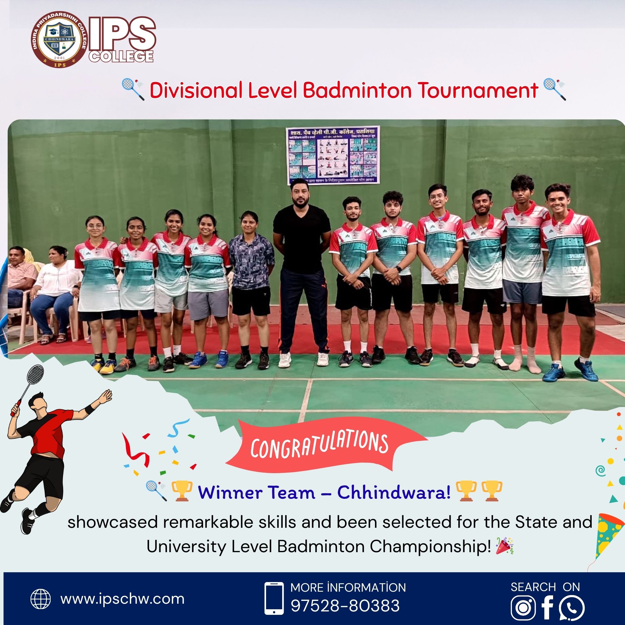 Divisional Level Badminton Tournament 2025